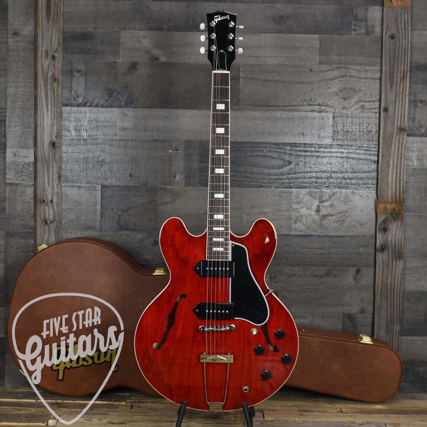 Gibson ES-330 - Sixties Cherry with Hard Shell Case