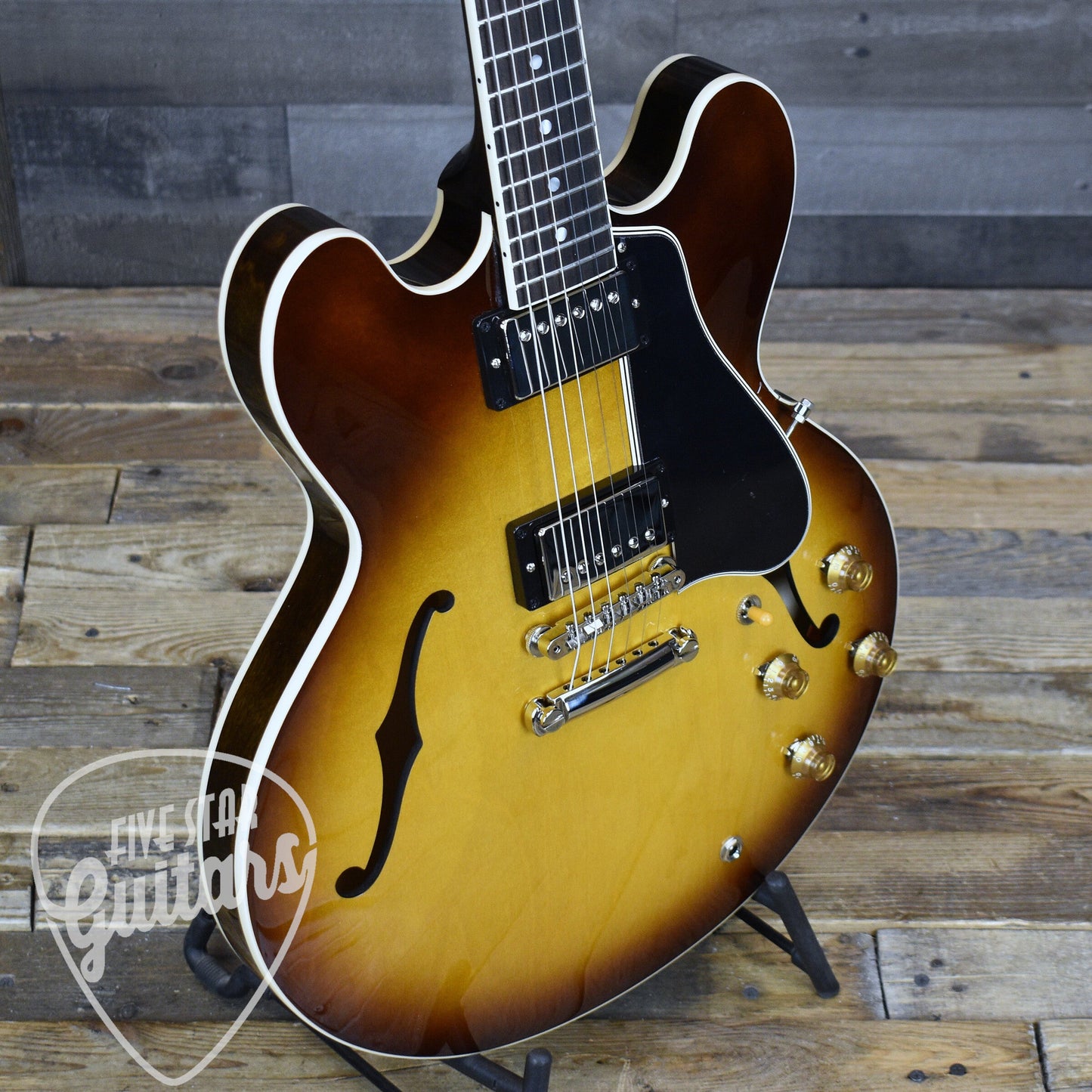 Gibson ES-335 50s - Vintage Tobacco Burst with Hardshell Case