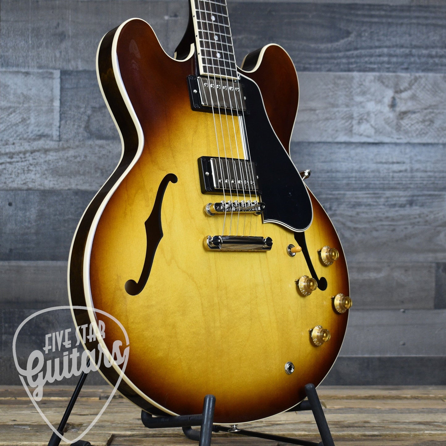 Gibson ES-335 50s - Vintage Tobacco Burst with Hardshell Case