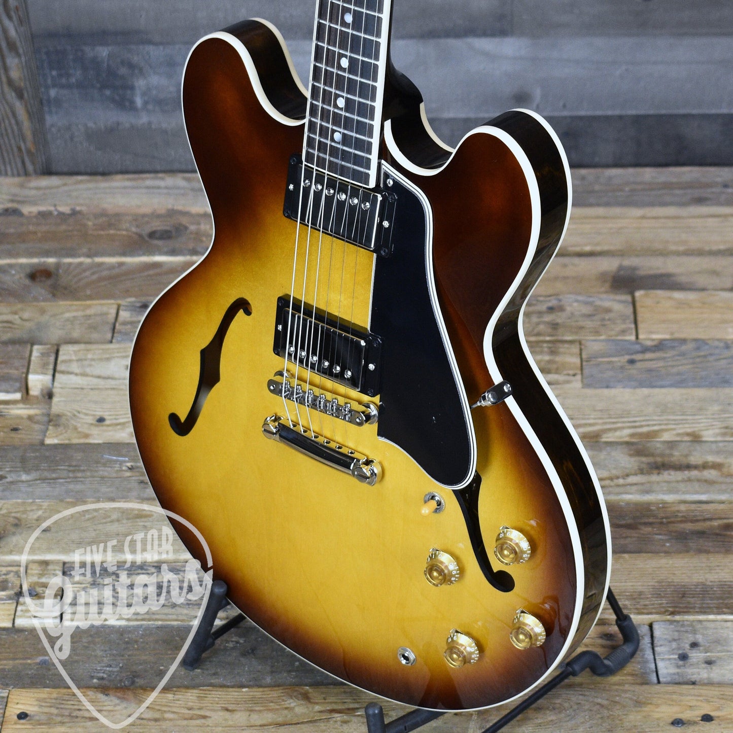 Gibson ES-335 50s - Vintage Tobacco Burst with Hardshell Case