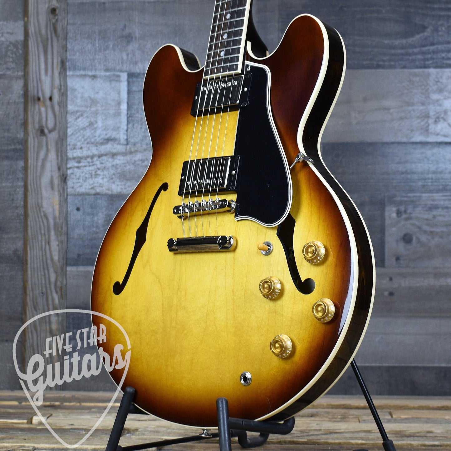 Gibson ES-335 50s - Vintage Tobacco Burst with Hardshell Case