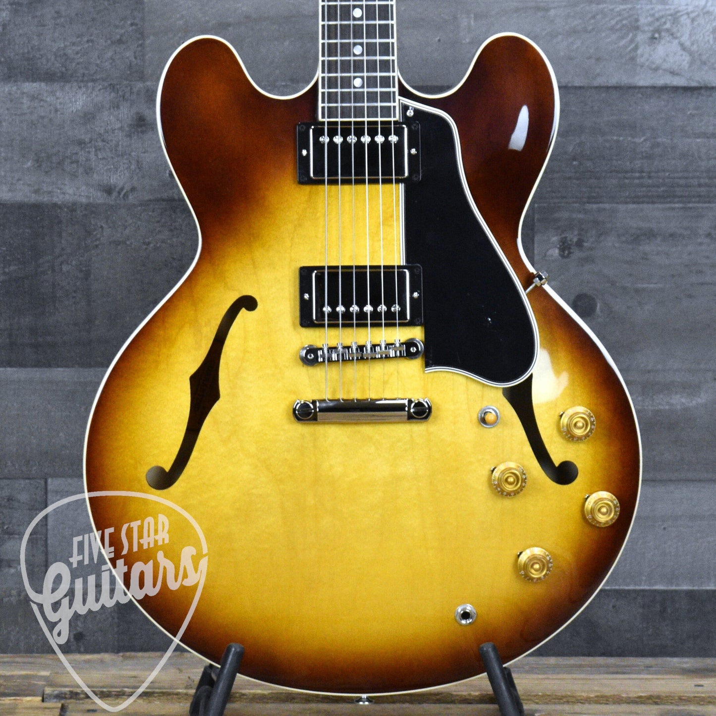 Gibson ES-335 50s - Vintage Tobacco Burst with Hardshell Case