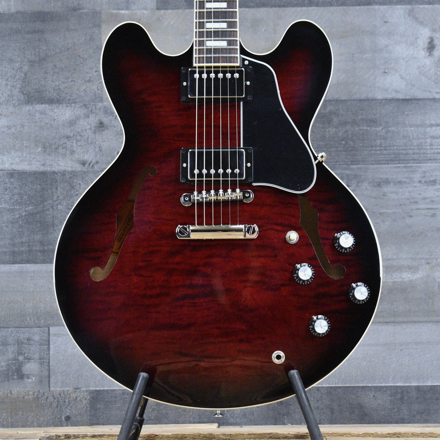 Gibson ES-335 Figured - Blood Moon Burst with Hard Shell Case