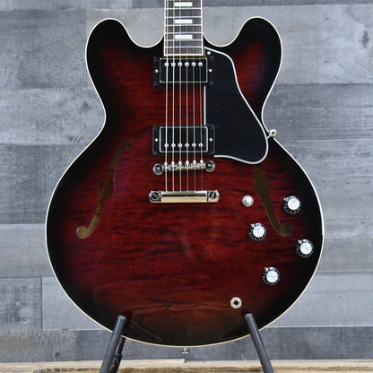 Gibson ES-335 Figured - Blood Moon Burst with Hard Shell Case