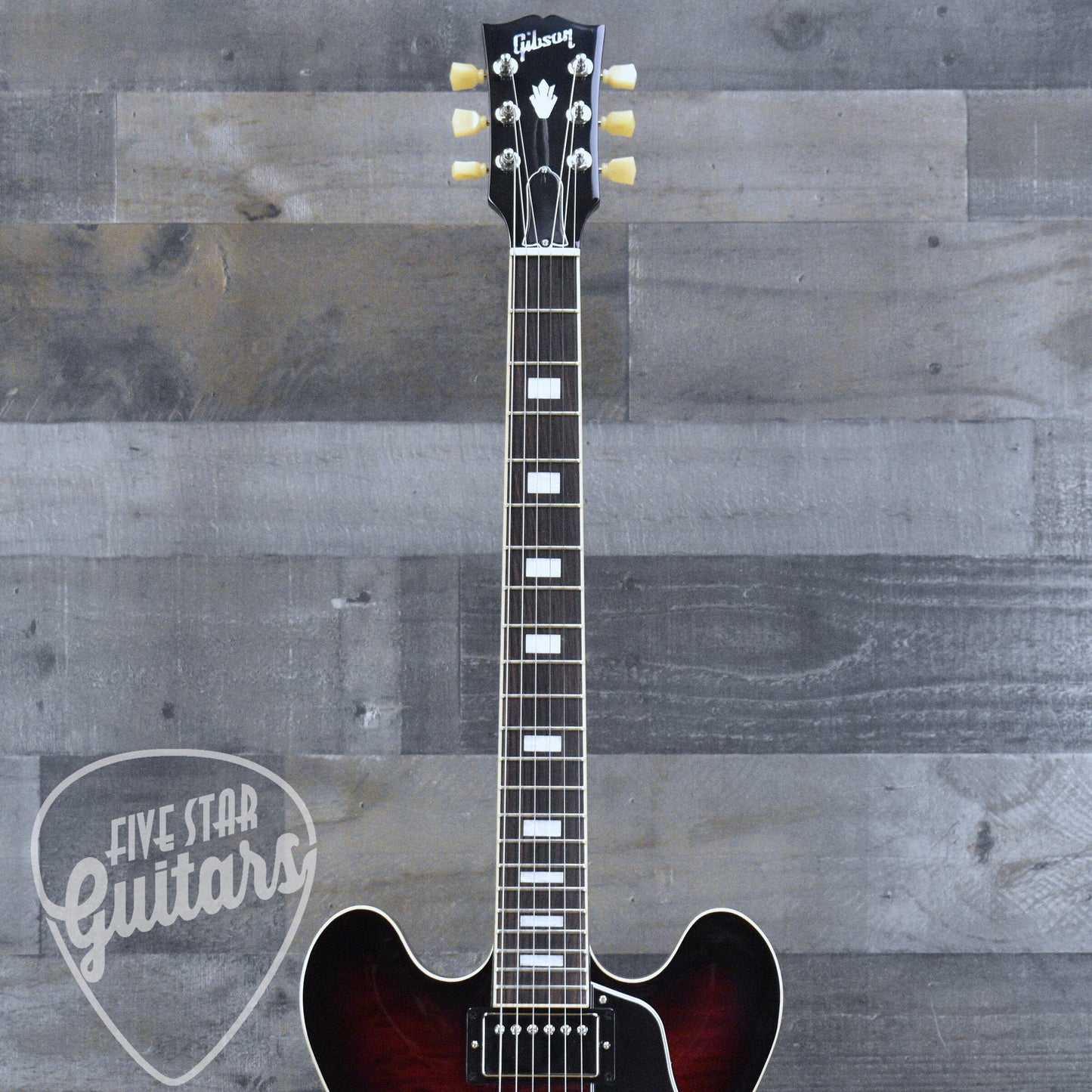 Gibson ES-335 Figured - Blood Moon Burst with Hard Shell Case