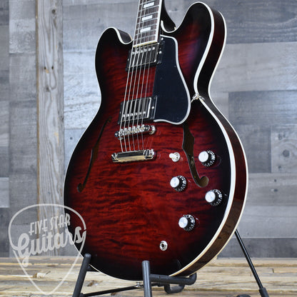 Gibson ES-335 Figured - Blood Moon Burst with Hard Shell Case
