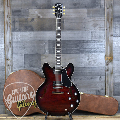 Gibson ES-335 Figured - Blood Moon Burst with Hard Shell Case