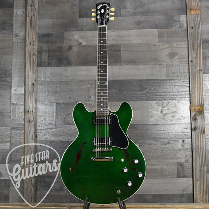 Gibson ES-335 - Spearmint with Hard Shell Case