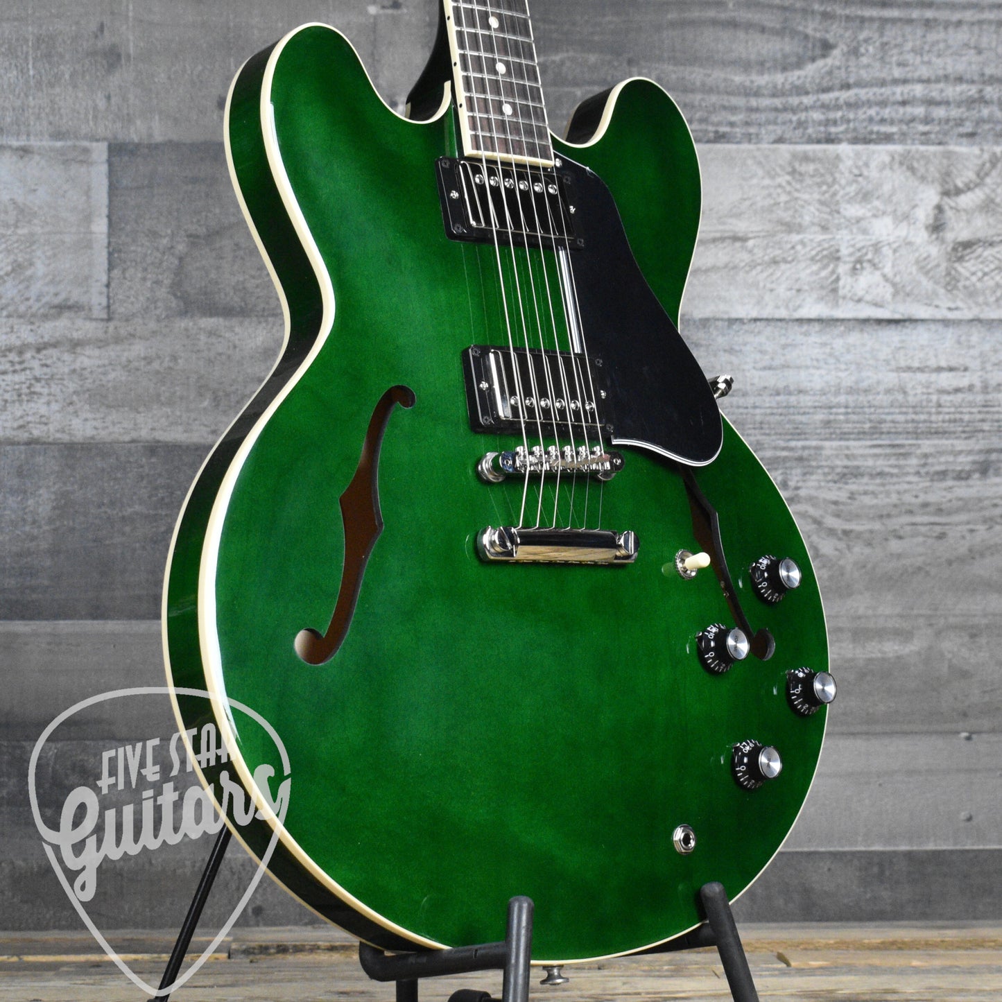 Gibson ES-335 - Spearmint with Hard Shell Case