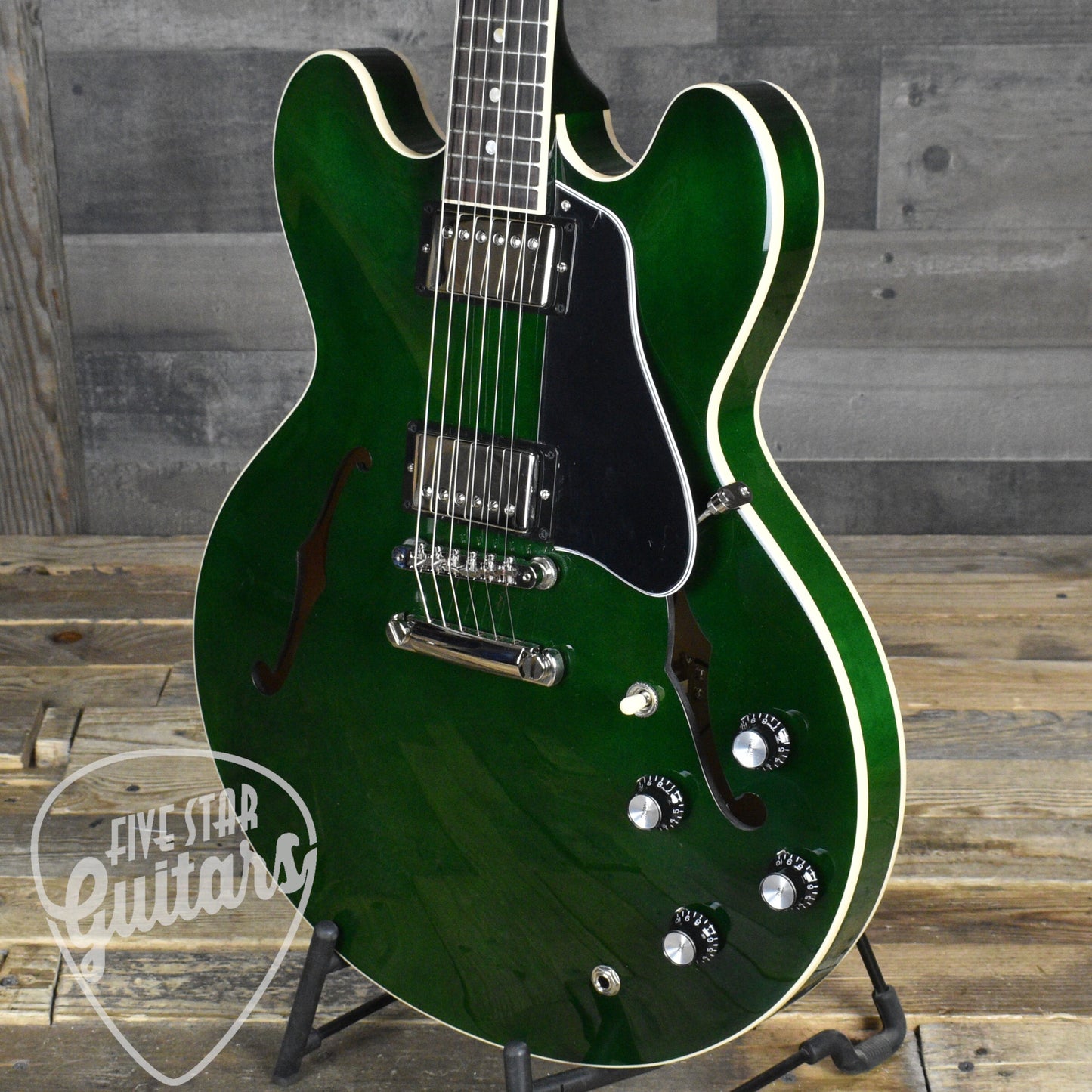 Gibson ES-335 - Spearmint with Hard Shell Case
