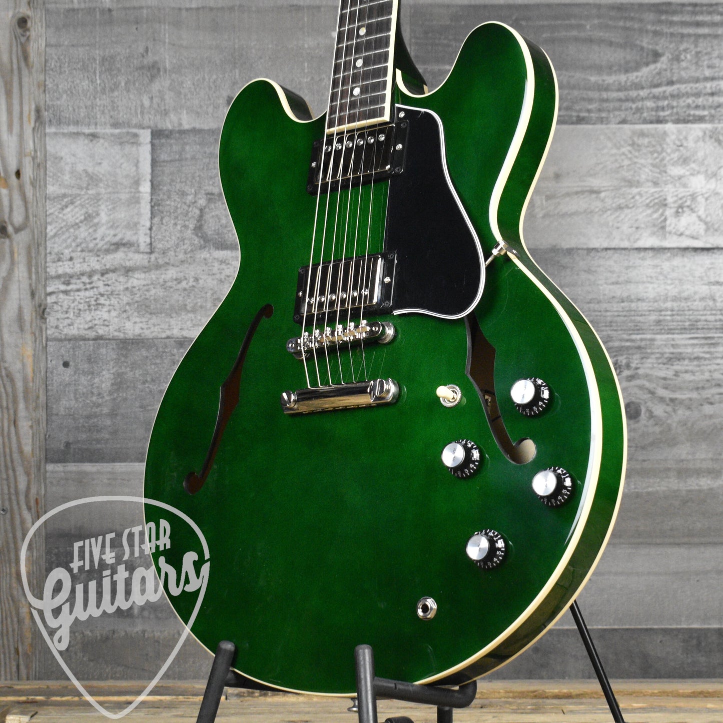 Gibson ES-335 - Spearmint with Hard Shell Case