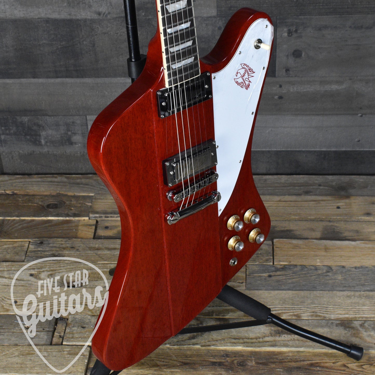 Gibson Firebird Platypus - Vintage Cherry with Hard Shell Case