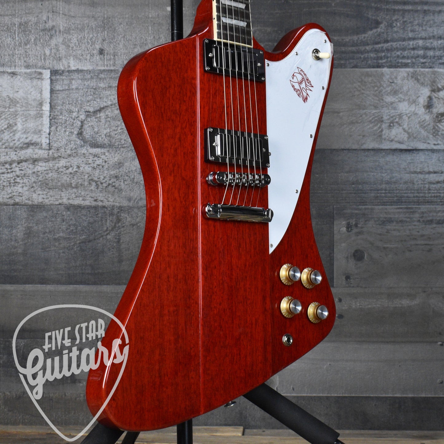 Gibson Firebird Platypus - Vintage Cherry with Hard Shell Case