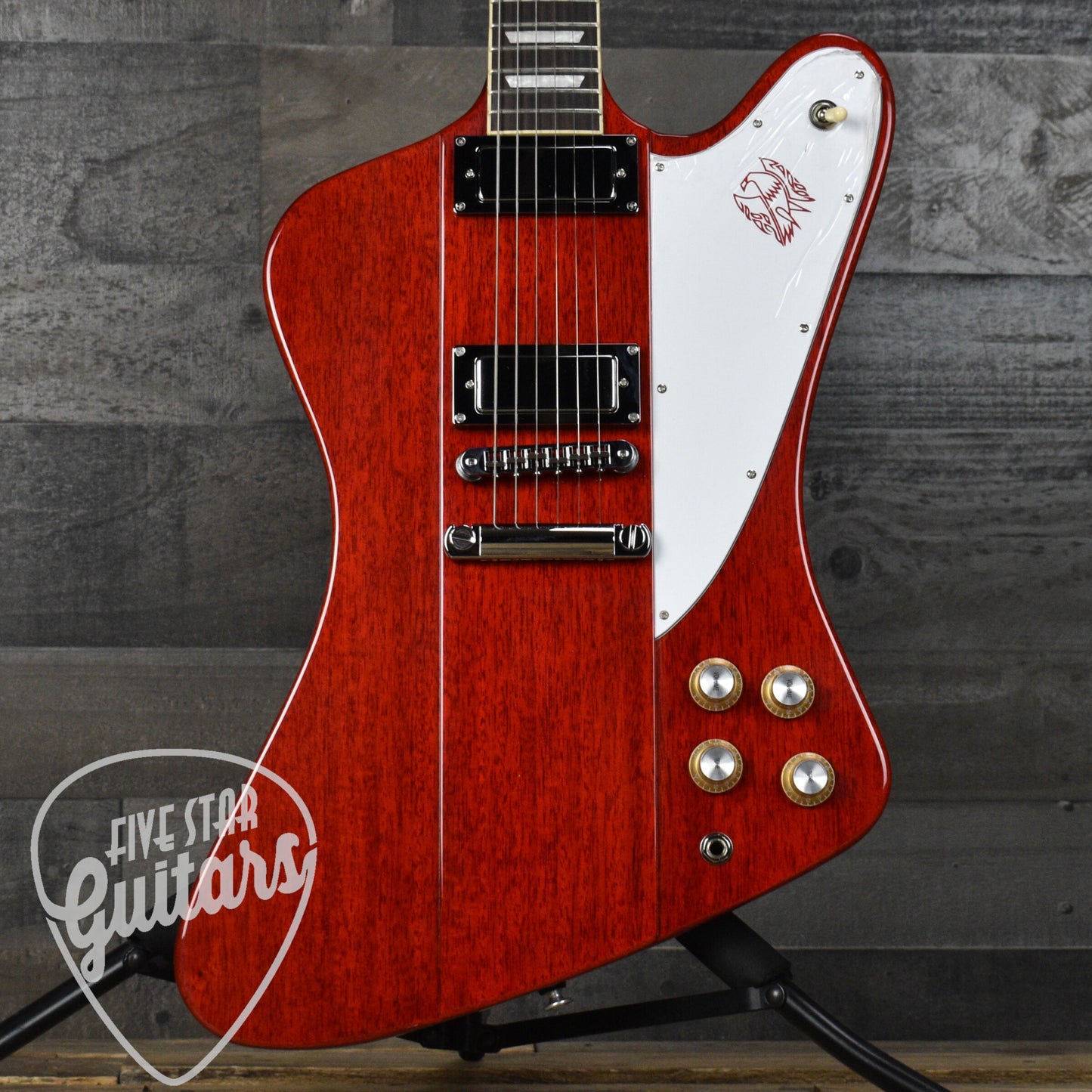 Gibson Firebird Platypus - Vintage Cherry with Hard Shell Case