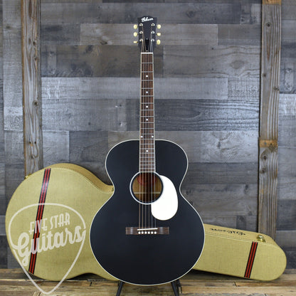 Gibson J-185 Century 12-Fret - Ebony with Hardshell Case