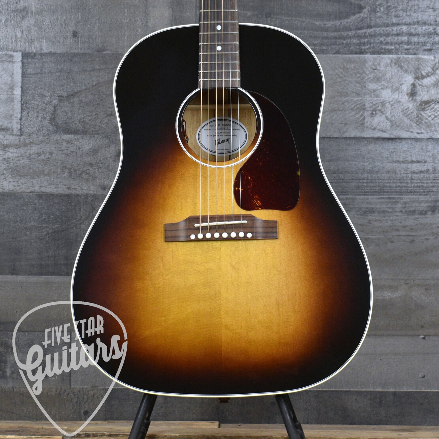 Gibson J-45 Standard - Vintage Sunburst with Hard Shell Case