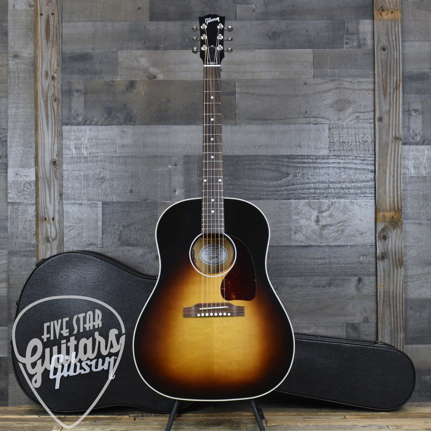 Gibson J-45 Standard - Vintage Sunburst with Hard Shell Case