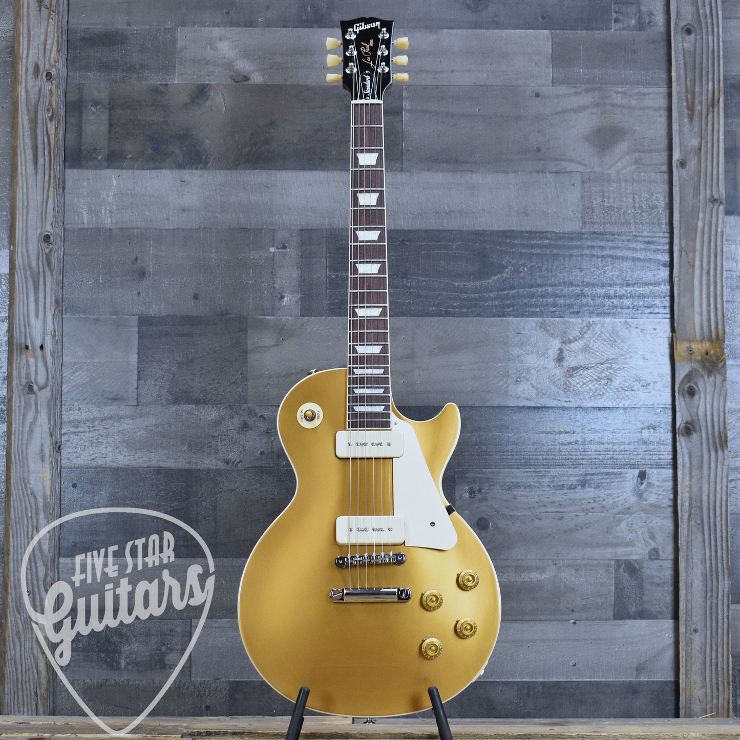 Gibson Les Paul 50's P90 - Gold Top with Hard Shell Case