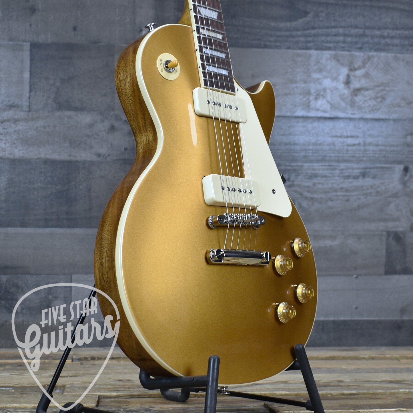 Gibson Les Paul 50's P90 - Gold Top with Hard Shell Case