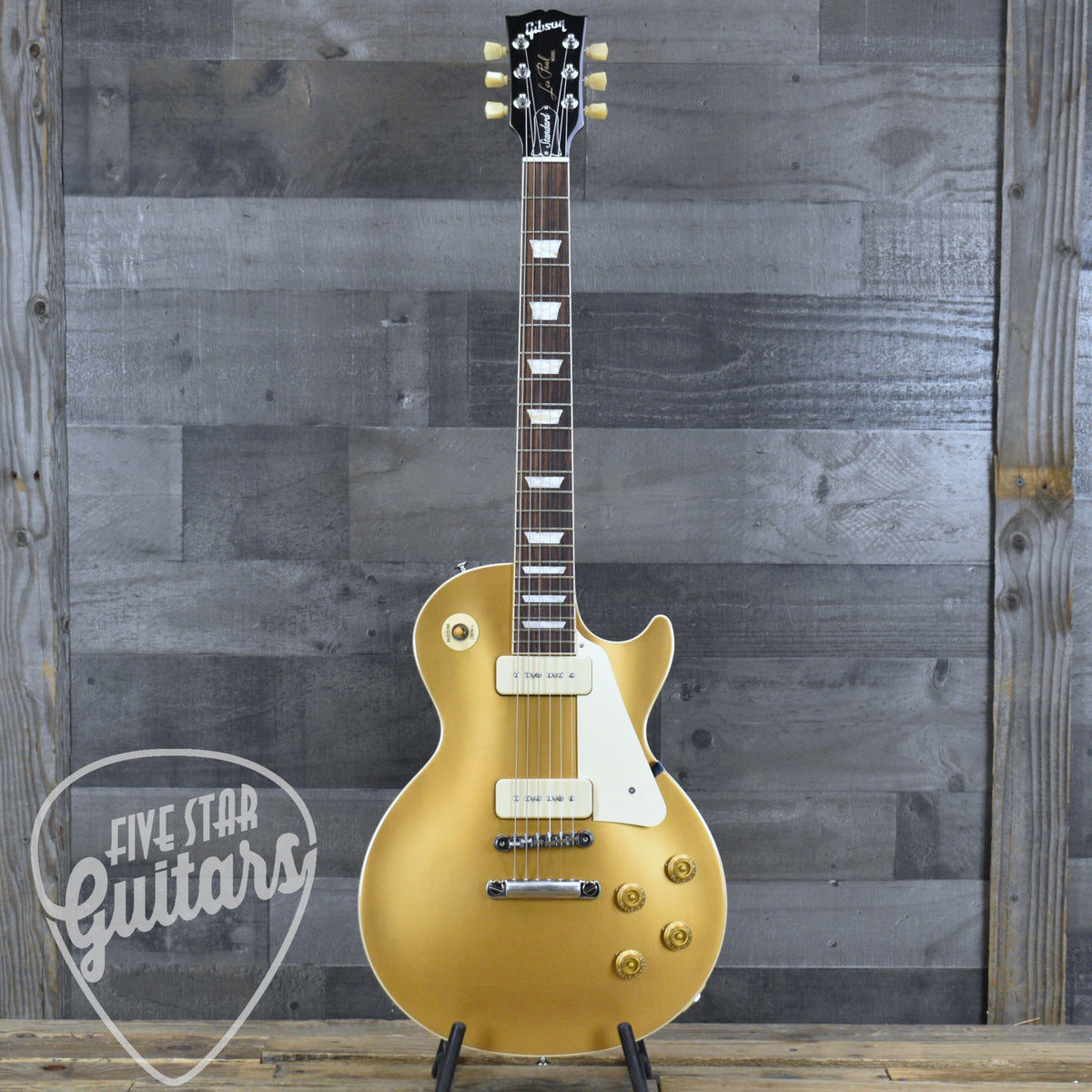 Gibson Les Paul 50's P90 - Gold Top with Hard Shell Case