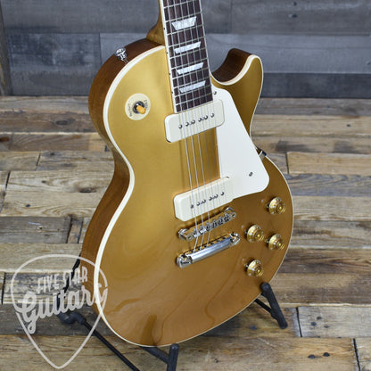Gibson Les Paul 50's P90 - Gold Top with Hard Shell Case