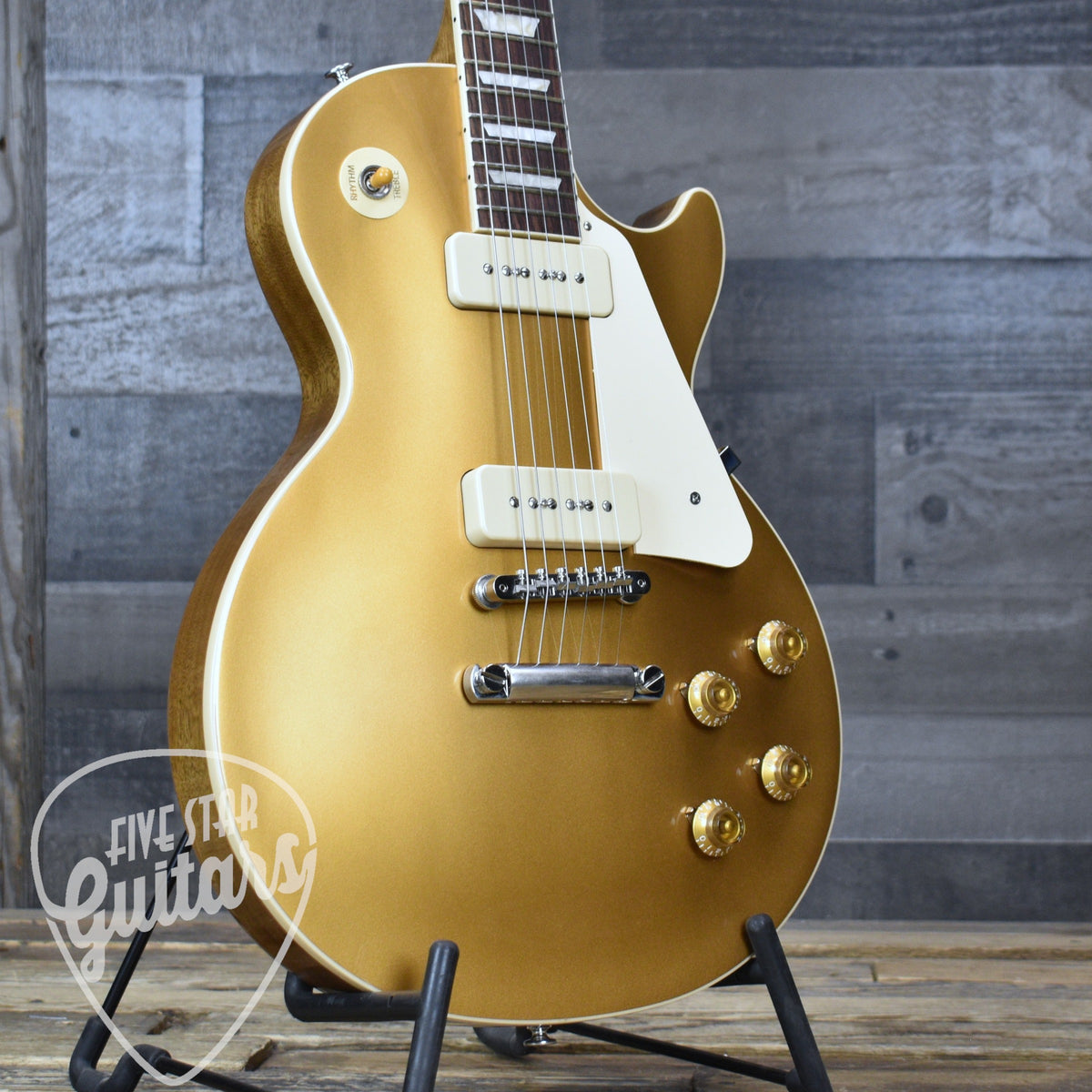 Gibson Les Paul 50's P90 - Gold Top with Hard Shell Case