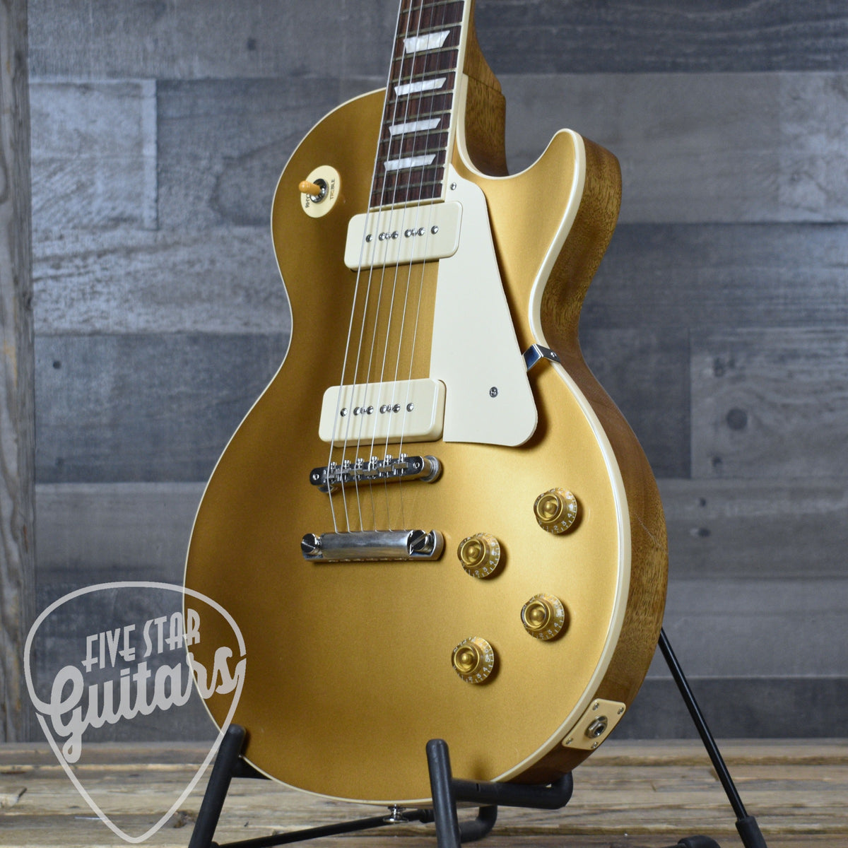 Gibson Les Paul 50's P90 - Gold Top with Hard Shell Case