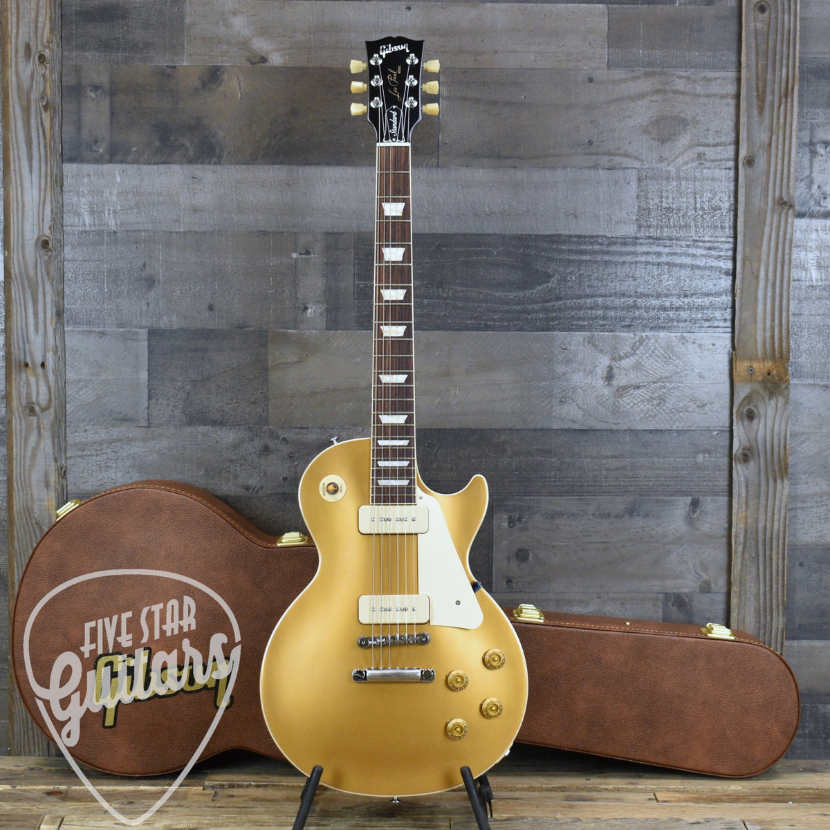 Gibson Les Paul 50's P90 - Gold Top with Hard Shell Case