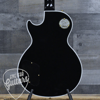 Gibson Les Paul Custom Long Scale - Ebony with Hardshell Case
