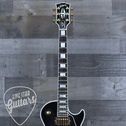 Gibson Les Paul Custom Long Scale - Ebony with Hardshell Case