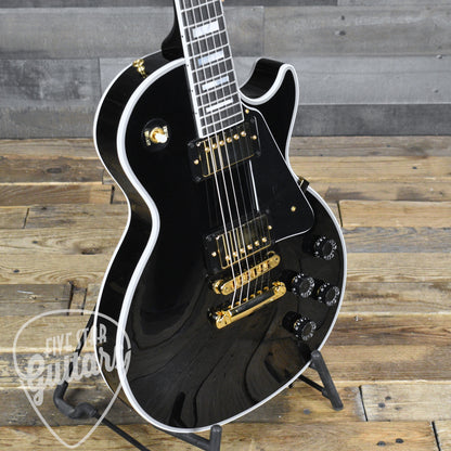 Gibson Les Paul Custom - Ebony with Hardshell Case