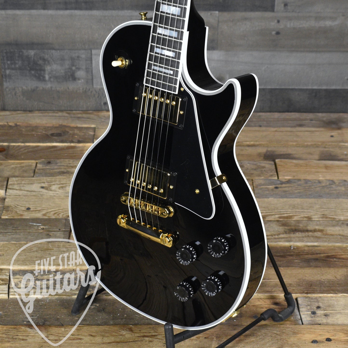 Gibson Les Paul Custom - Ebony with Hardshell Case