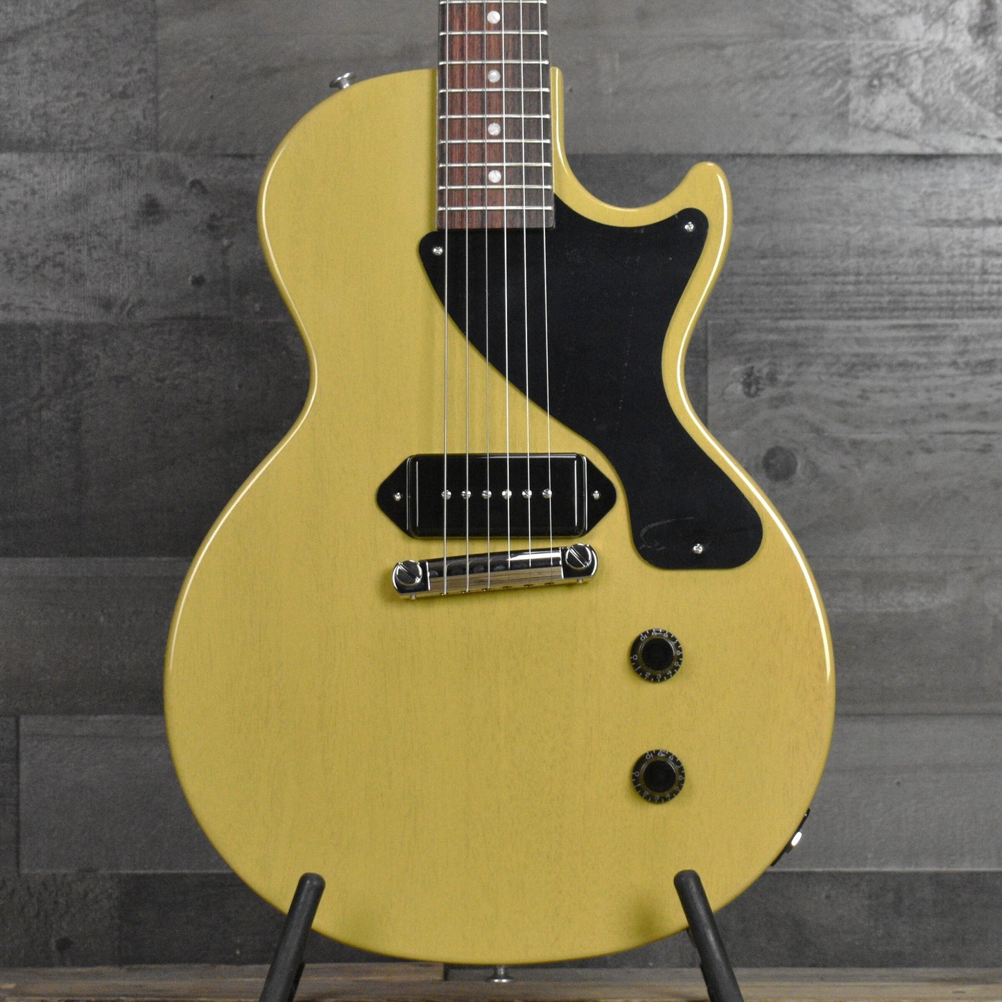 Gibson Les Paul Jr. - TV Yellow with Hardshell Case