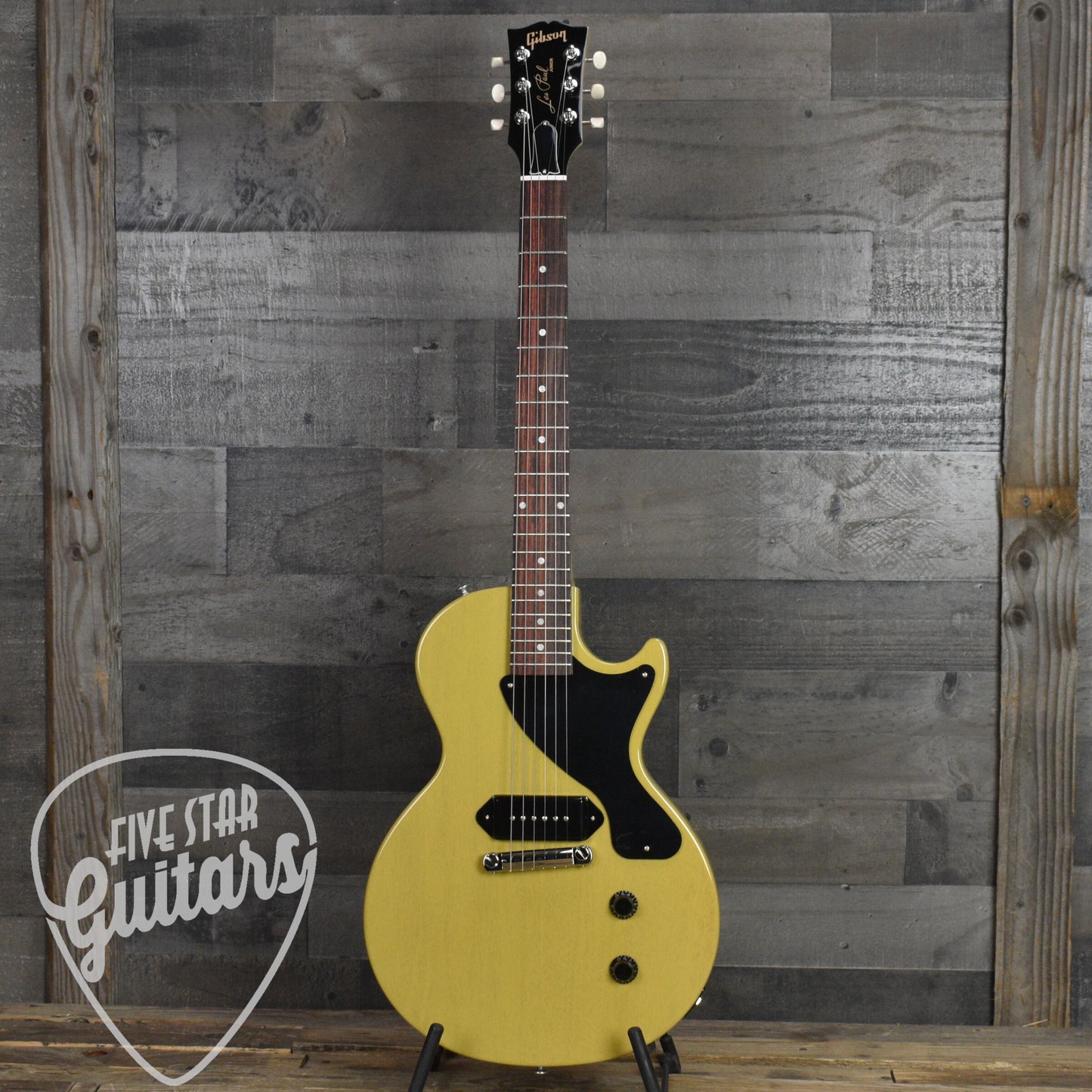 Gibson Les Paul Jr. - TV Yellow with Hardshell Case