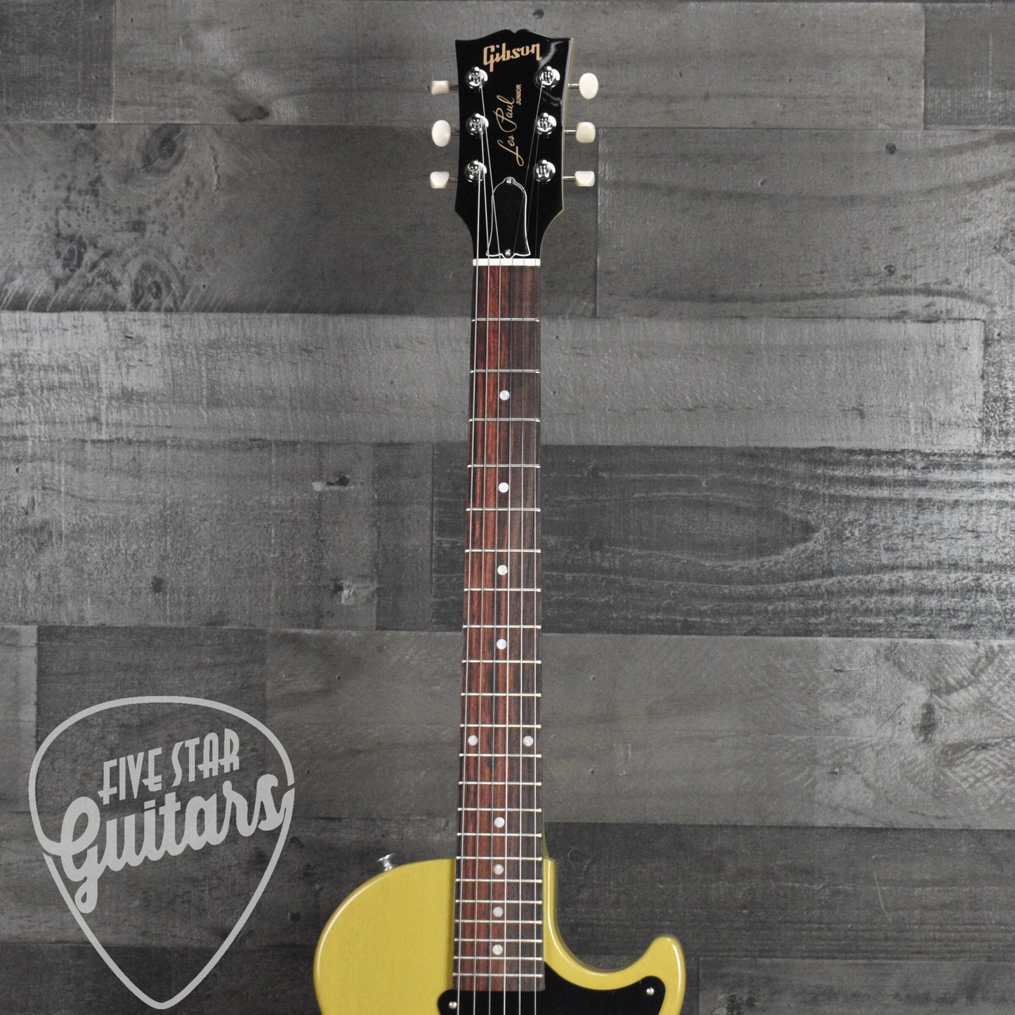 Gibson Les Paul Jr. - TV Yellow with Hardshell Case