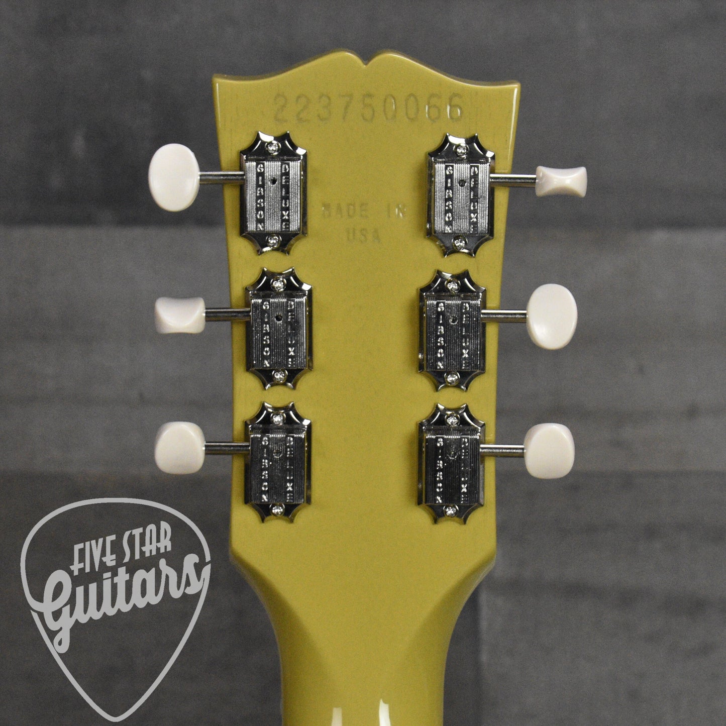Gibson Les Paul Jr. - TV Yellow with Hardshell Case