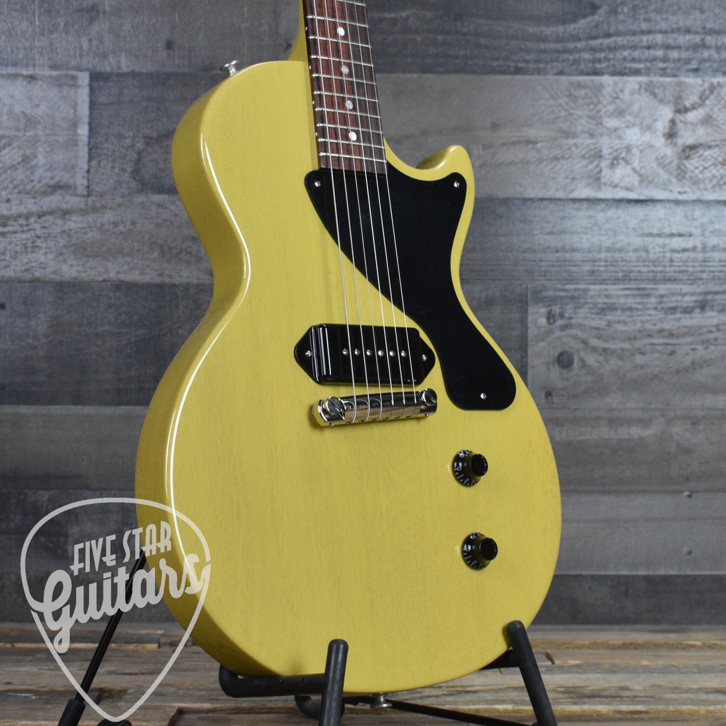 Gibson Les Paul Jr. - TV Yellow with Hardshell Case