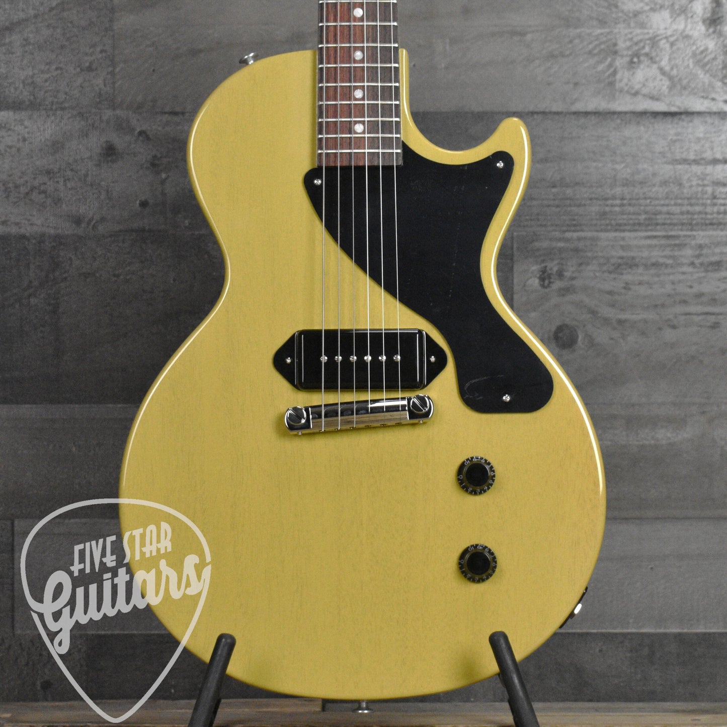Gibson Les Paul Jr. - TV Yellow with Hardshell Case