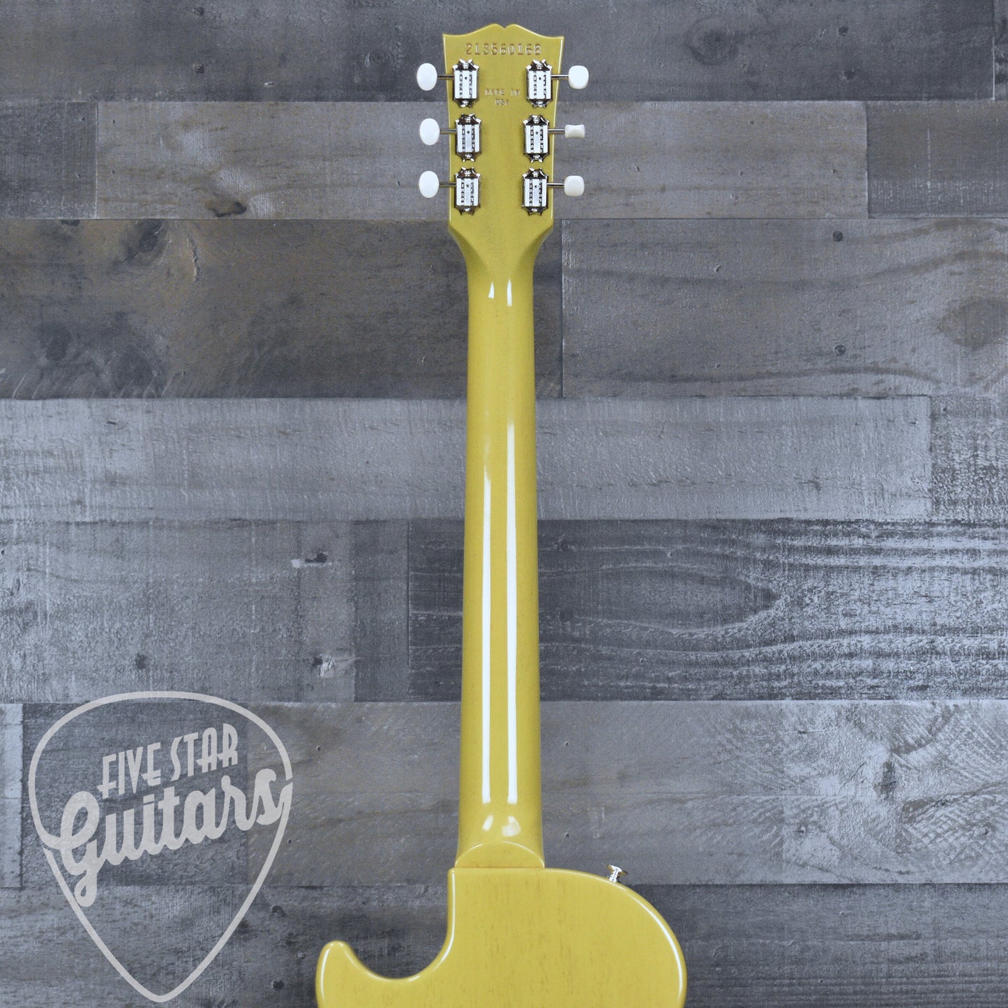 Gibson Les Paul Jr. - TV Yellow with Hardshell Case