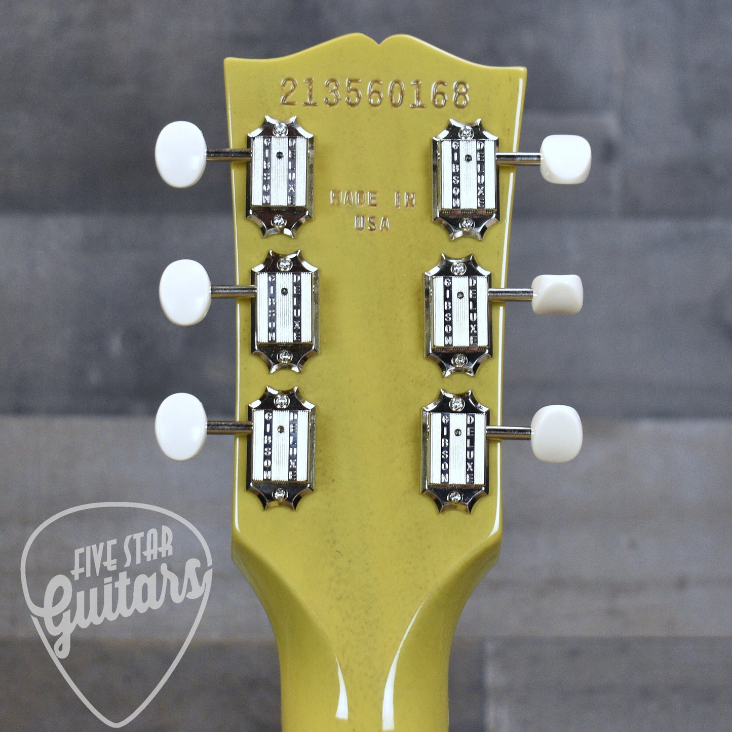 Gibson Les Paul Jr. - TV Yellow with Hardshell Case