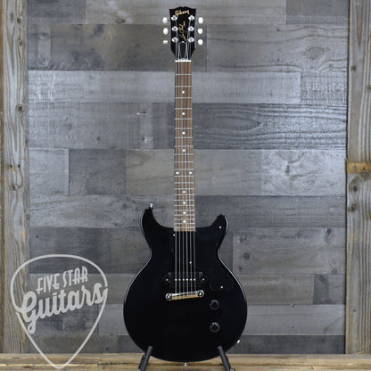 Gibson Les Paul Junior Double Cutaway - Ebony with Hardshell Case