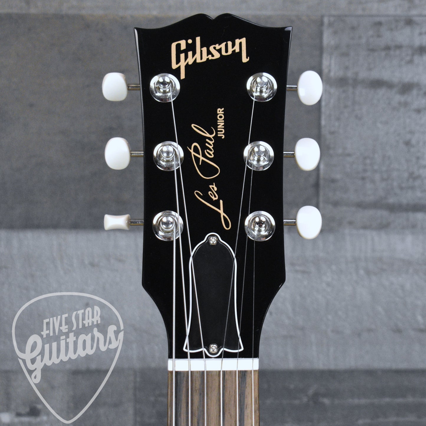 Gibson Les Paul Junior Double Cutaway - Ebony with Hardshell Case