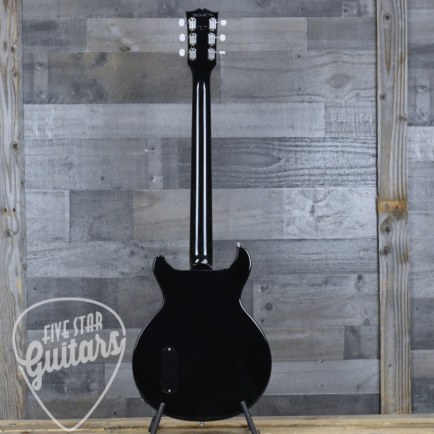 Gibson Les Paul Junior Double Cutaway - Ebony with Hardshell Case