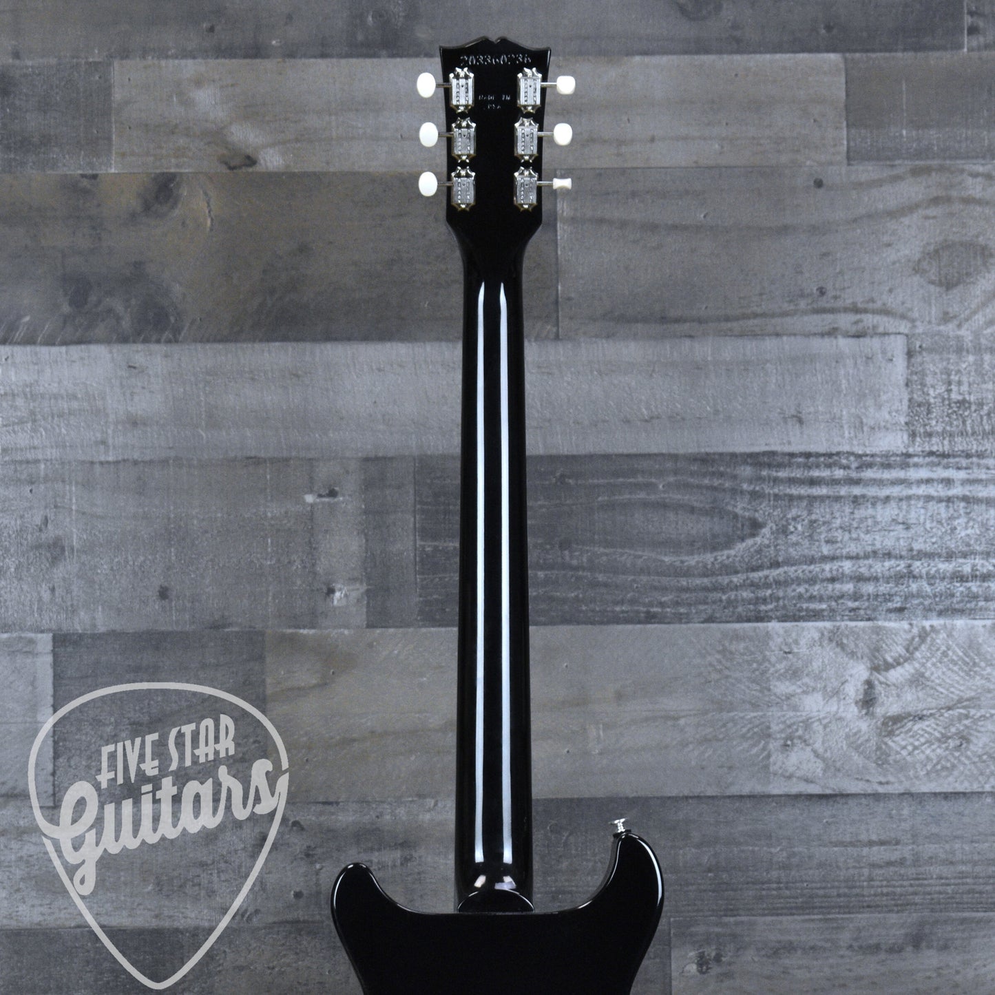 Gibson Les Paul Junior Double Cutaway - Ebony with Hardshell Case
