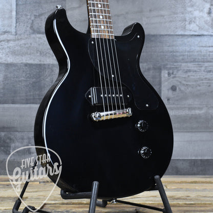 Gibson Les Paul Junior Double Cutaway - Ebony with Hardshell Case