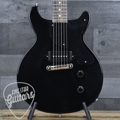 Gibson Les Paul Junior Double Cutaway - Ebony with Hardshell Case