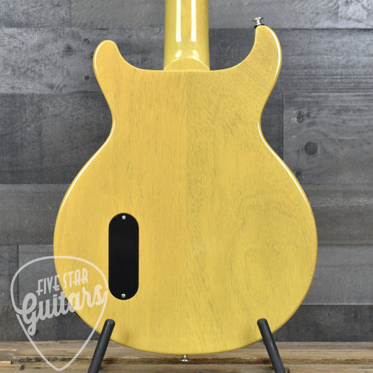 Gibson Les Paul Junior Double Cutaway - TV Yellow with Hardshell Case