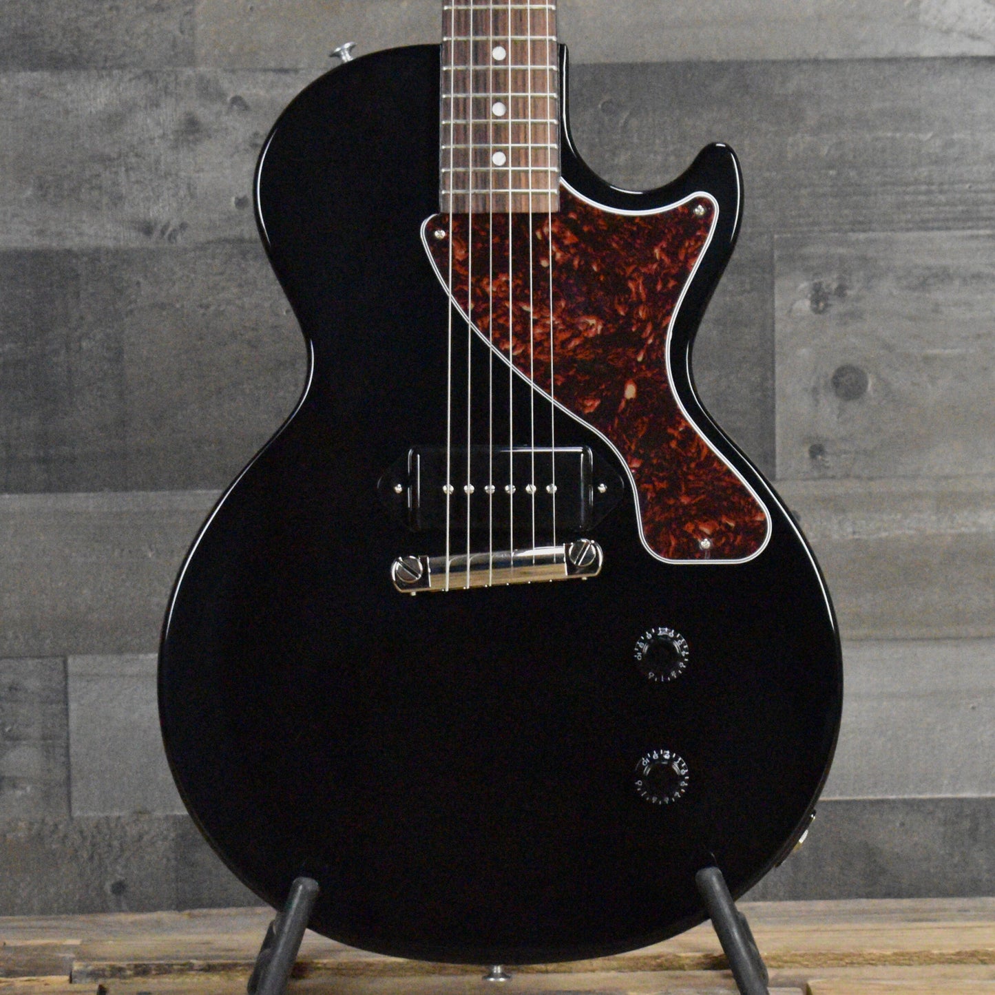 Gibson Les Paul Junior - Ebony with Hard Shell Case