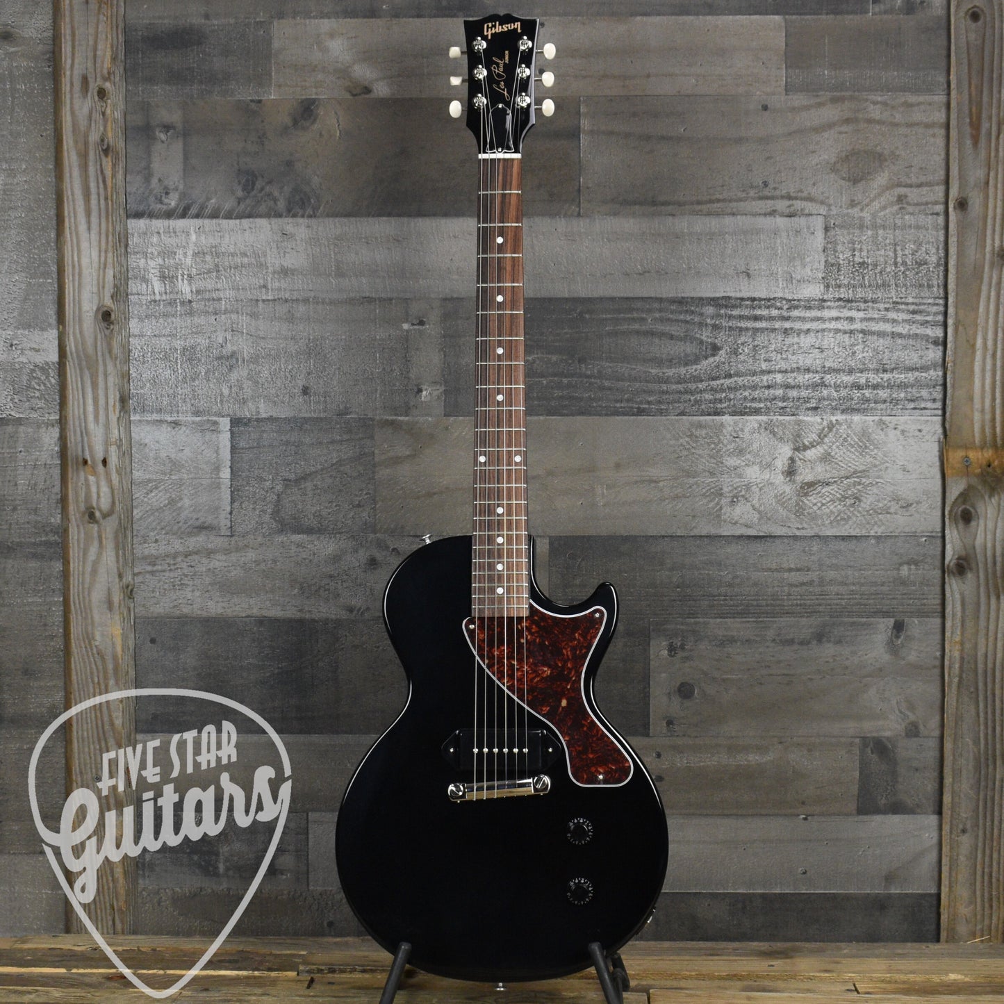 Gibson Les Paul Junior - Ebony with Hard Shell Case