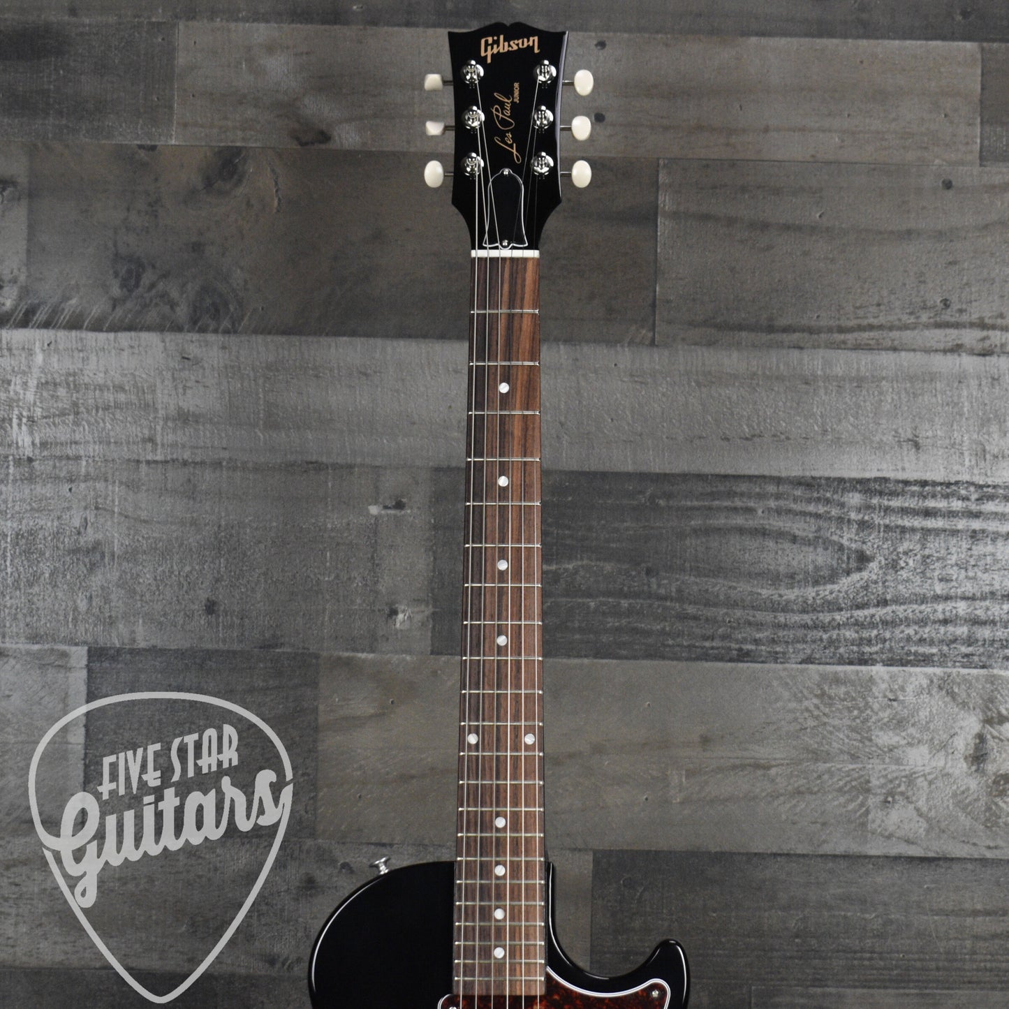 Gibson Les Paul Junior - Ebony with Hard Shell Case